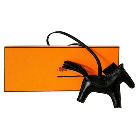 hermes black rodeo charm|Hermes rodeo charm rubis.